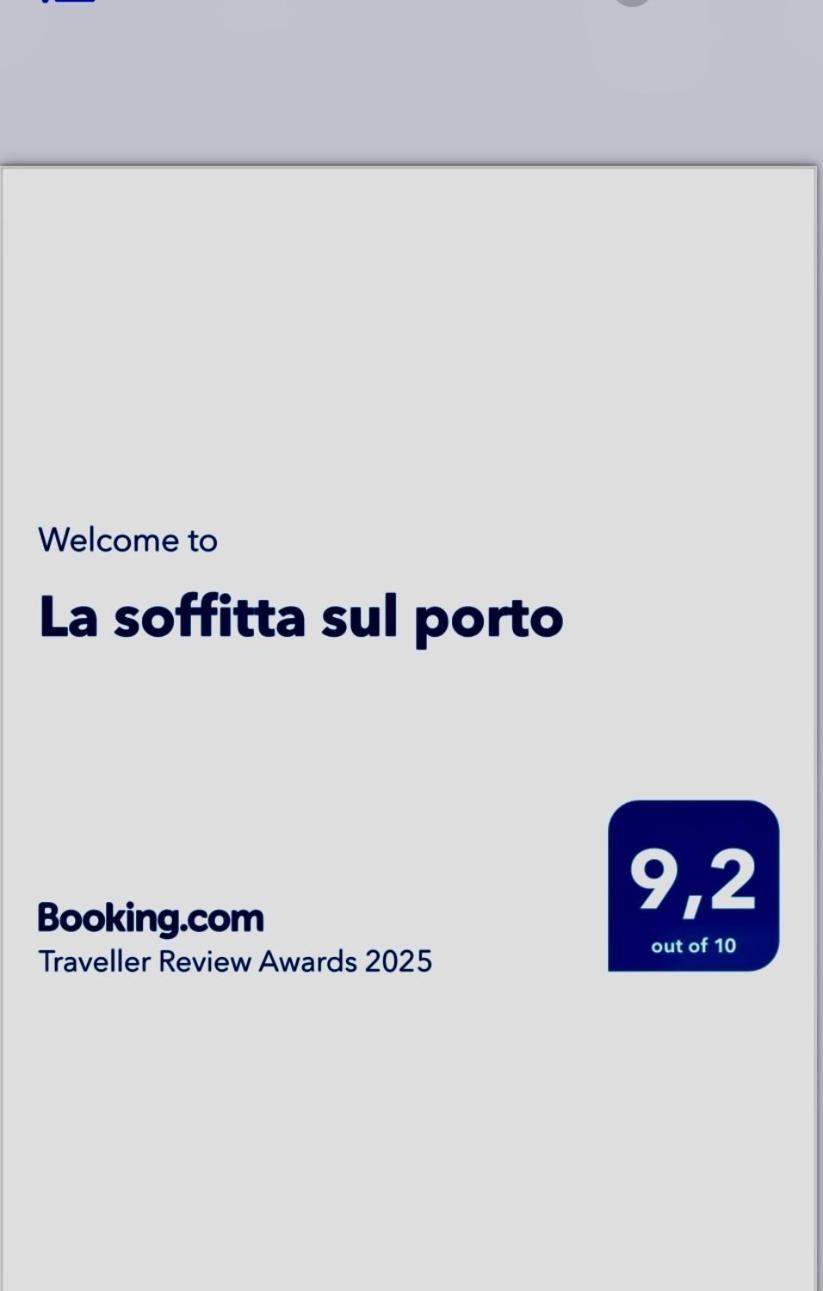 Apartamento La Soffitta Sul Porto Génova Exterior foto